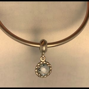 Aquamarine Pandora Charm